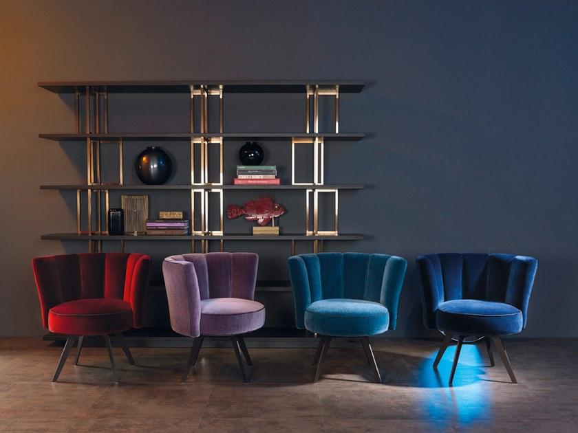 Borzalino Кресло обитое бархатом Diva sun-id-1386729 - Вид №2