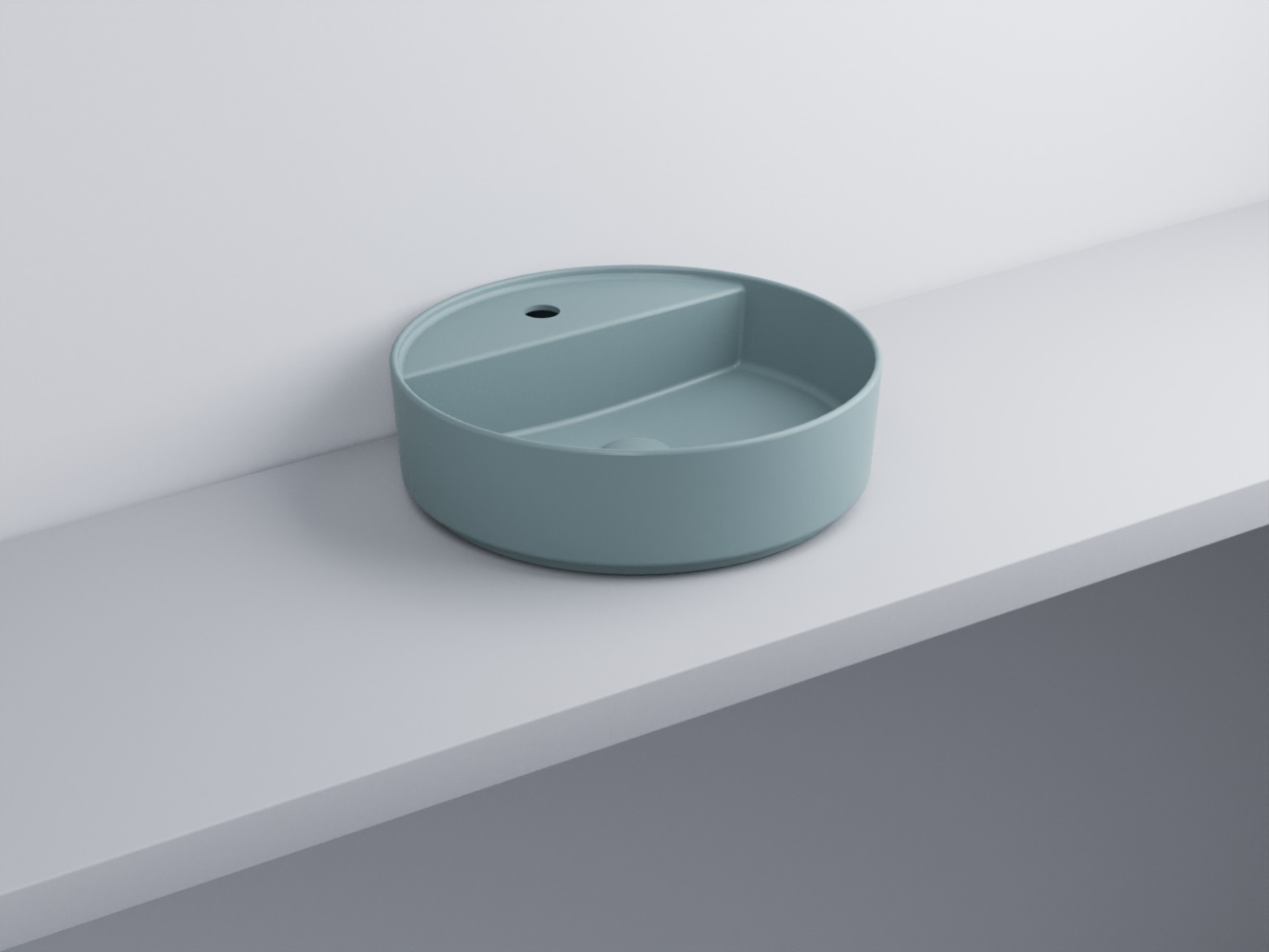 SHCOLATF-PL Раковина круглый одно отверстие под смеситель cielo Shui Comfort Ceramica Cielo