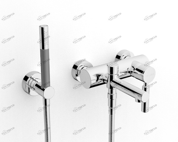 4703 EVP-090 Смеситель для ванны Zazzeri 4703EVP090