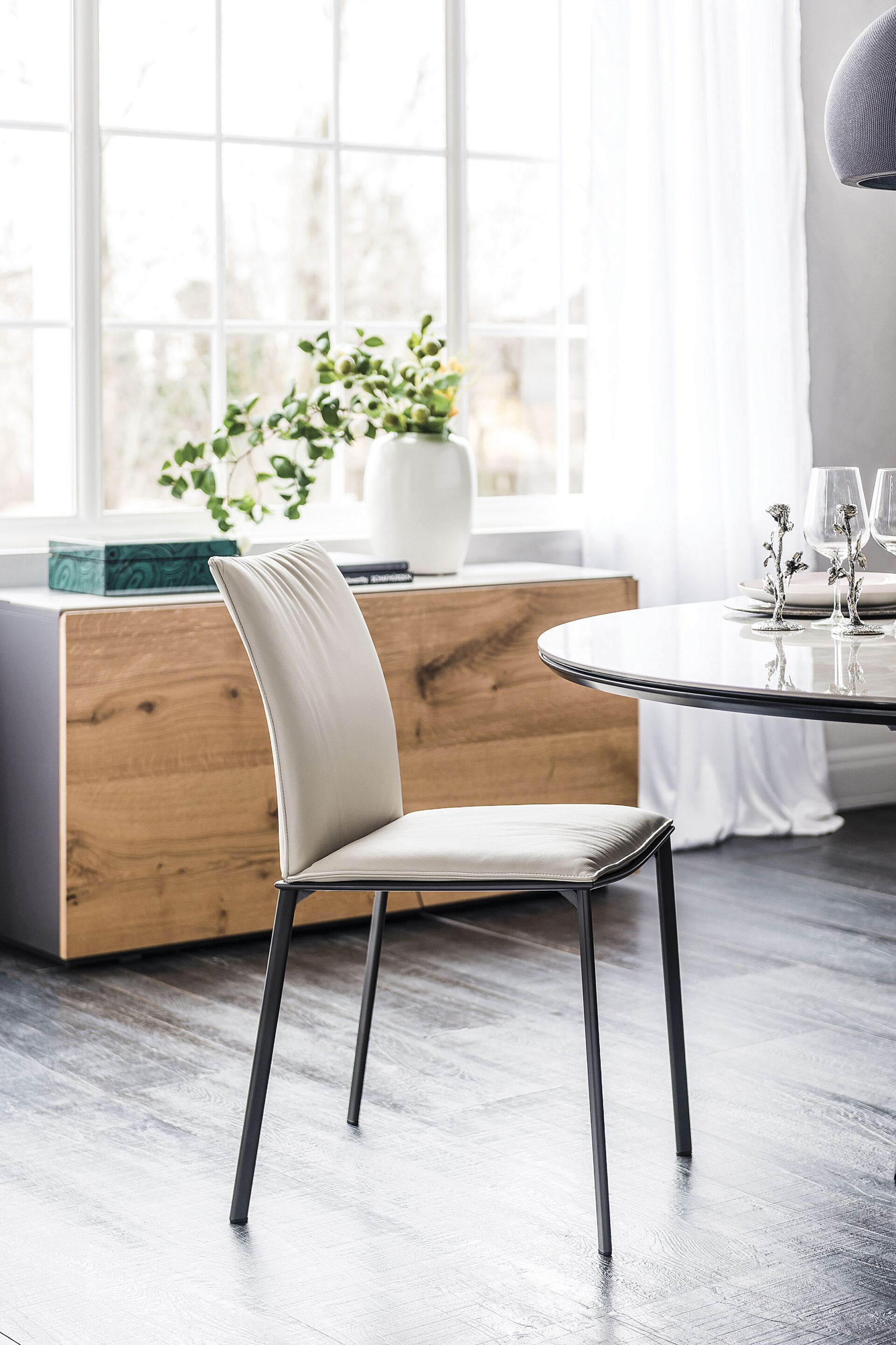 Кожаный стул Cattelan italia RITA ARCH-00085621 - Вид №1