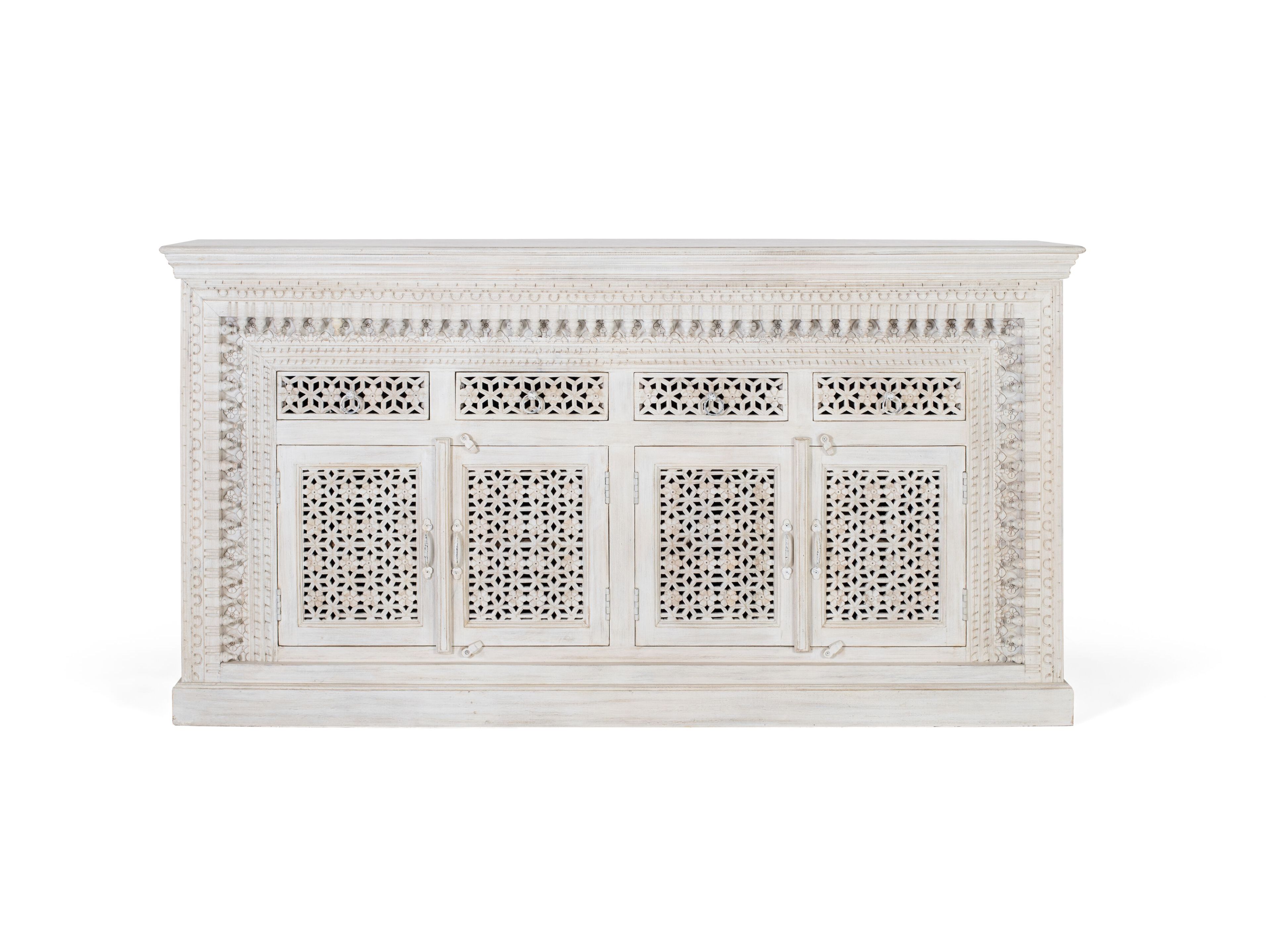 Манго шкаф с распашными дверцами и ящиками Giner y Colomer Бхопал ARCH-00119976