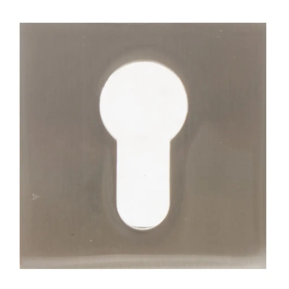 Накладка под цилиндр ET DM SN/CP-3 цвет матовый никель/хром 2 шт FUARO STLM-2034008