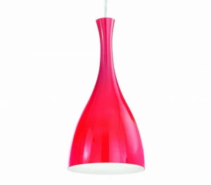 Подвесной светильник Ideal Lux Olimpia SP Rosso IDEAL LUX OLIMPIA 071644 Прозрачный;розовый