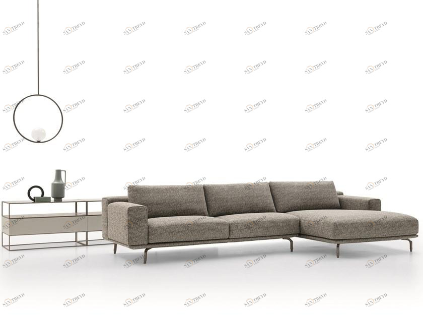 Ditre Italia 3-х местный тканевый диван с шезлонгом sun-id-1412981