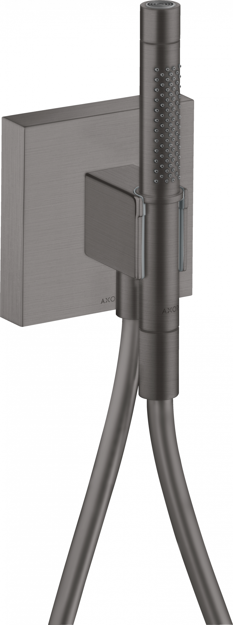 12626340 Портер 120/120 с ручным душем с дубинкой 2jet и душевым шлангом AXOR STARCK