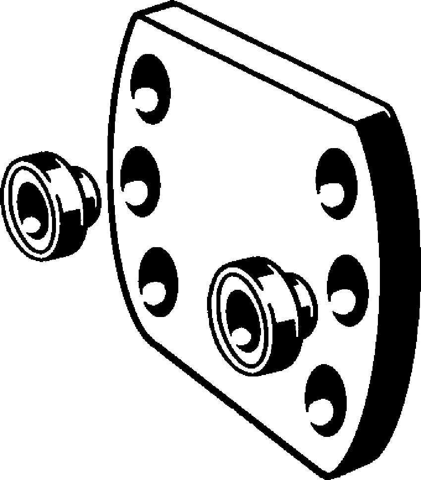 684 211 Модель 2141.6 Трубопроводные системы  Viega Smartpress  Водорозетки Santreyd  - Вид №1