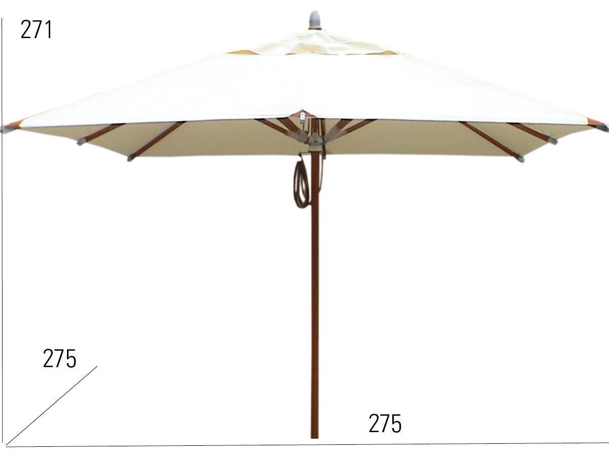 98.00.0885 Табачный набор "Мадригал-Релакс-Лаунж" из 8 шт. - включая 1x кушетку для двоих, 1x зонт Sunrise 2,75 × 2,75 м uni natural Mbm  - Вид №9