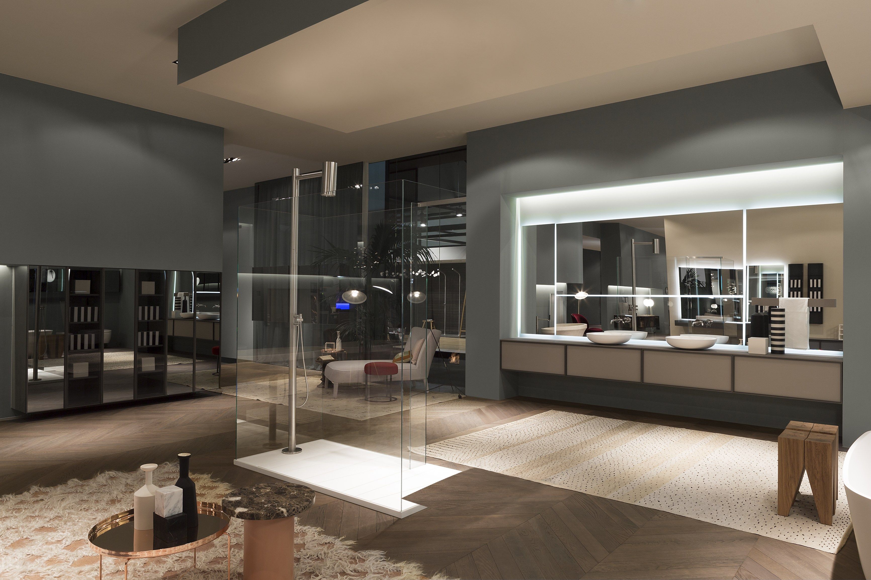 Напольная душевая колонна из нержавеющей стали с душем Antoniolupi Shawà ARCH-00027477 - Вид №4