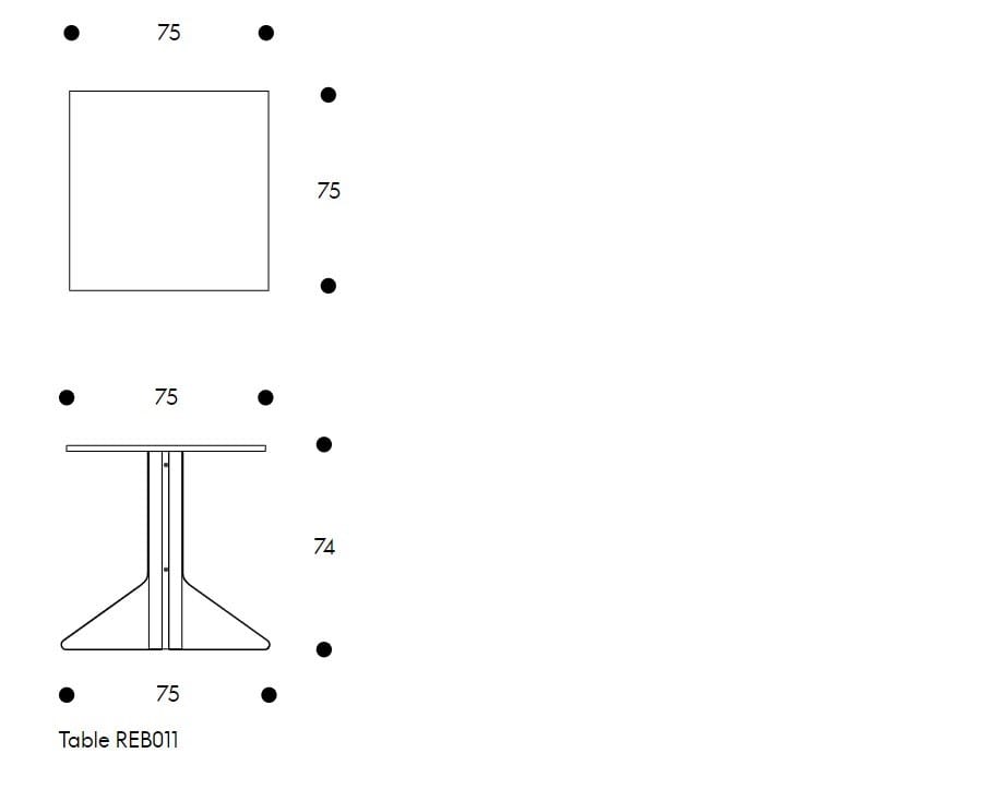 Квадратный стол Artek Каари ARCH-00011751 - Вид №5