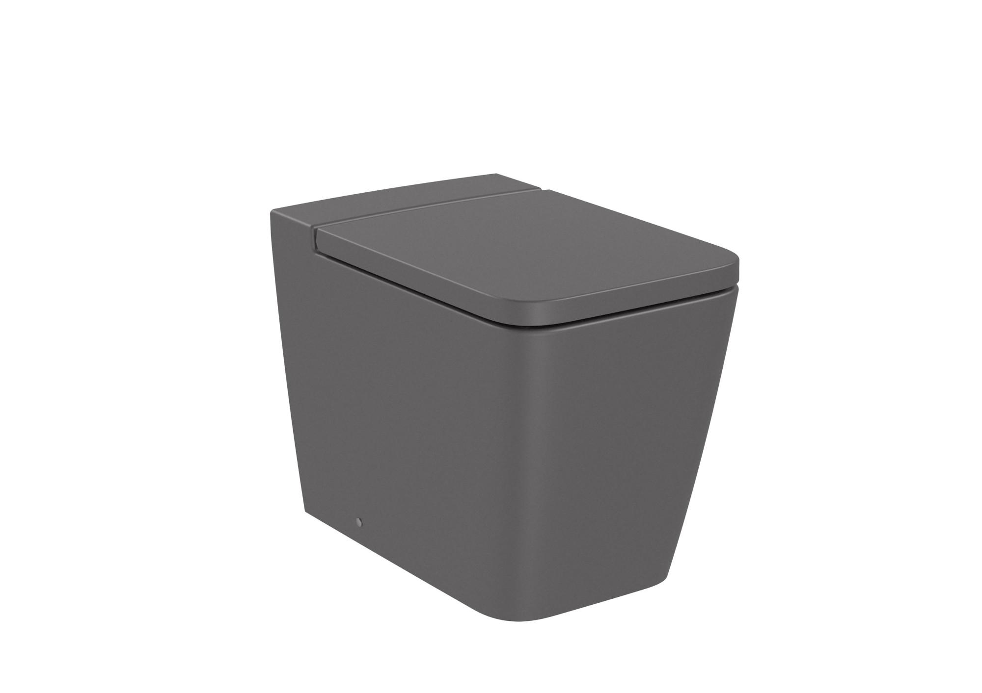 AZ34753640 SQUARE - Подвесной унитаз без ободка с двойным сливом (включает чашу и плавно закрывающуюся крышку) ROCA Inspira 