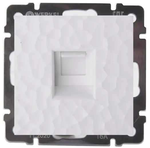 Сетевая розетка WERKEL Hammer RJ45 для интернет-подключения 84684328