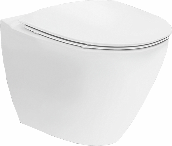 624509309 Приставной унитаз напольный Белый IFO  Швеция  - Вид №1