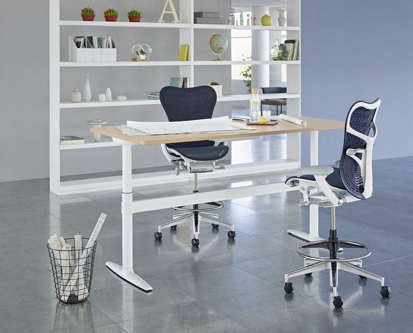 Herman Miller Эргономичный поворотный офисный стул из ткани бабочки Mirra 2 sun-id-1387482 - Вид №12