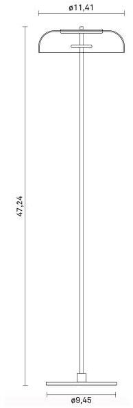 Nuura Светодиодный торшер из опалового стекла Blossi sun-id-1370541 - Вид №8