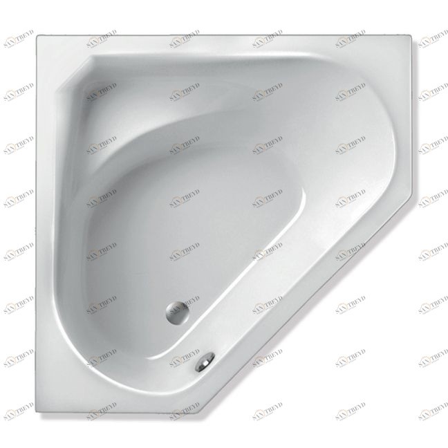 Mauersberger Ванна акриловая угловая 133х133 SEDUM 1213300101