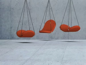 Verpan Подвесное кресло из ткани