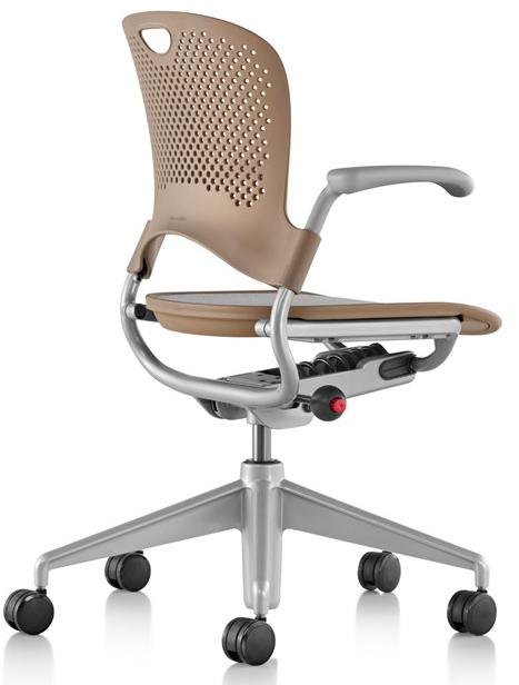 Herman Miller Офисный стул из нейлона® с 5 спицами и подлокотниками Caper sun-id-1413979 - Вид №4