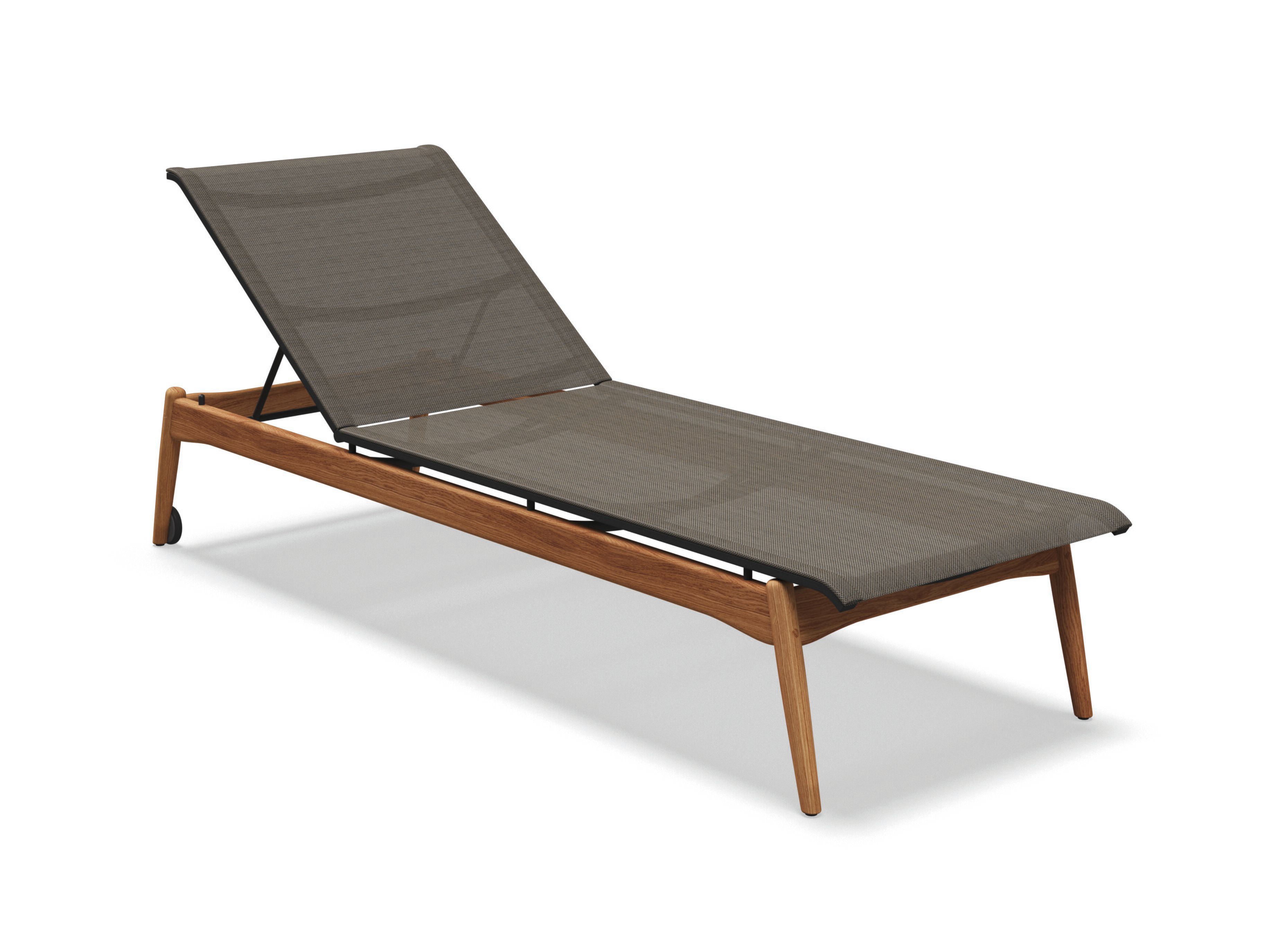 Тканевая откидная Садовая кровать с колесами Gloster Sway ARCH-00138784 - Вид №2