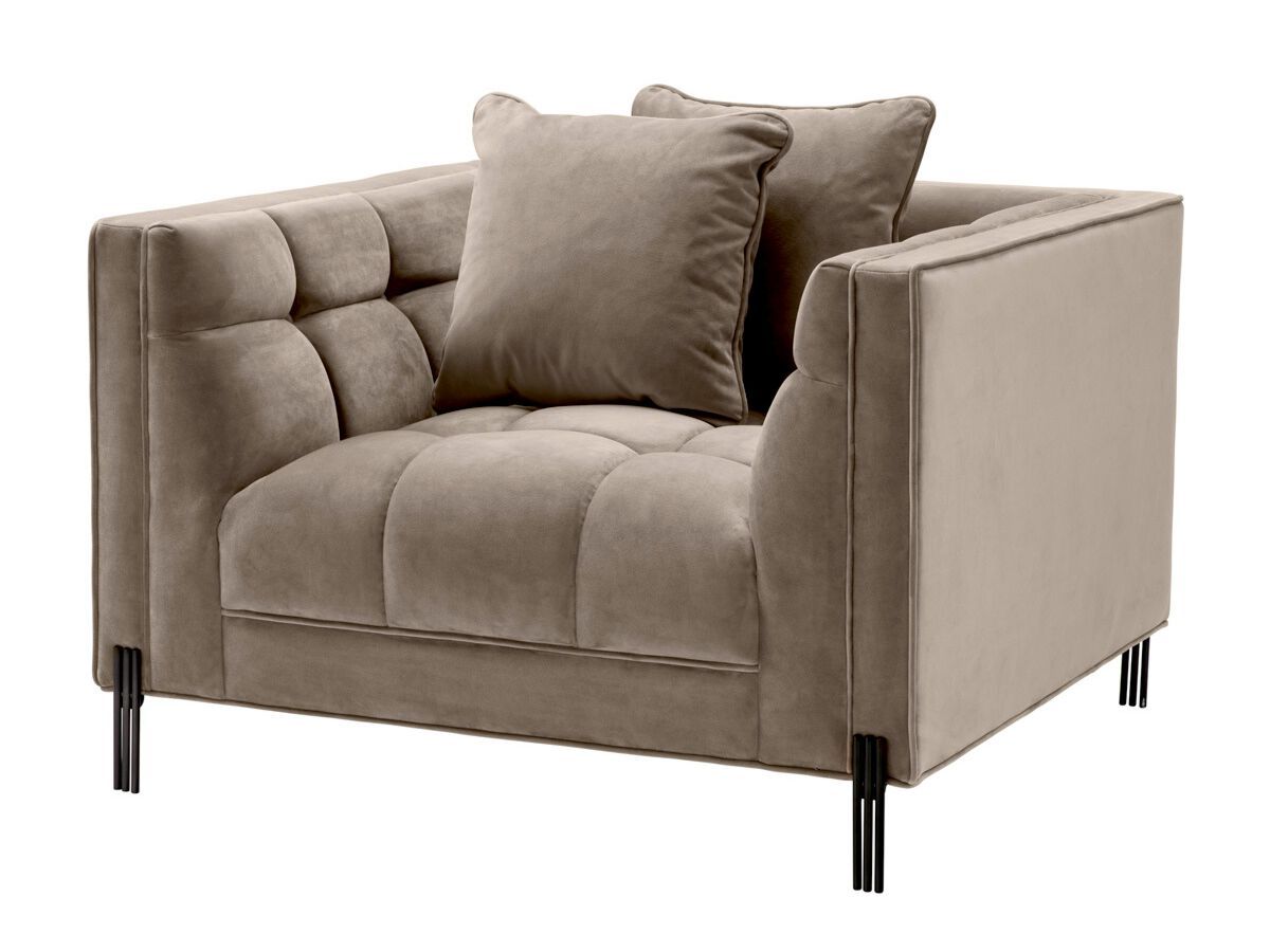 Бархатное кресло с подлокотниками Eichholtz Sienna ARCH-00124459
