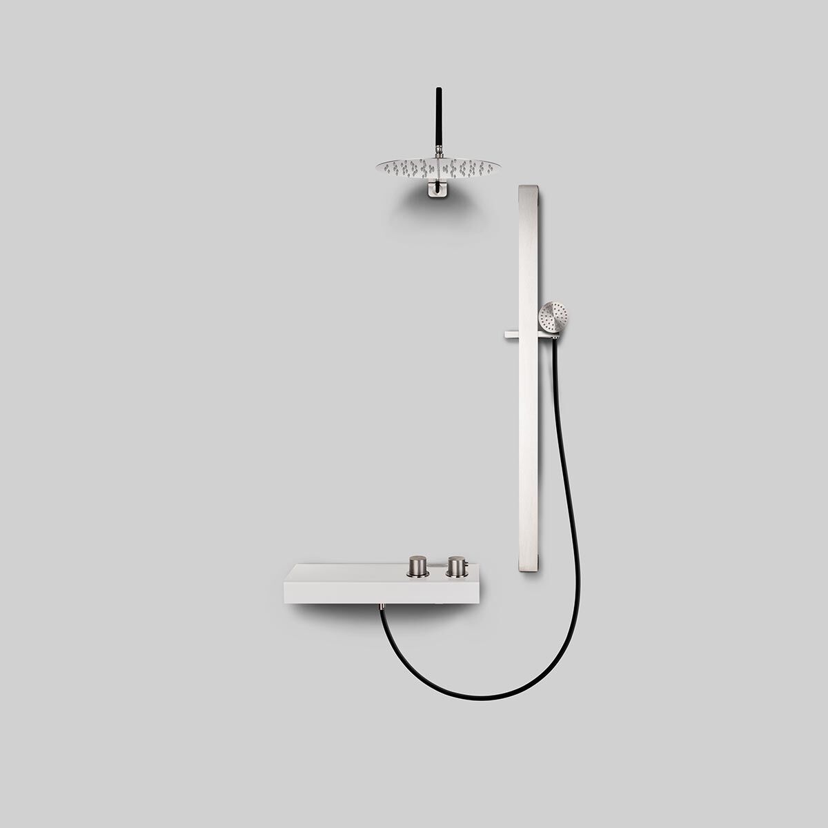 Стержень из нержавеющей стали с ручным душем Cropelli Alyssia ARCH-00123690 - Вид №27