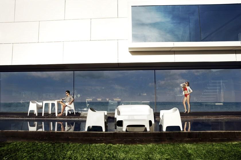 VONDOM Диван полипропиленовый Solid sun-id-1352640 - Вид №3