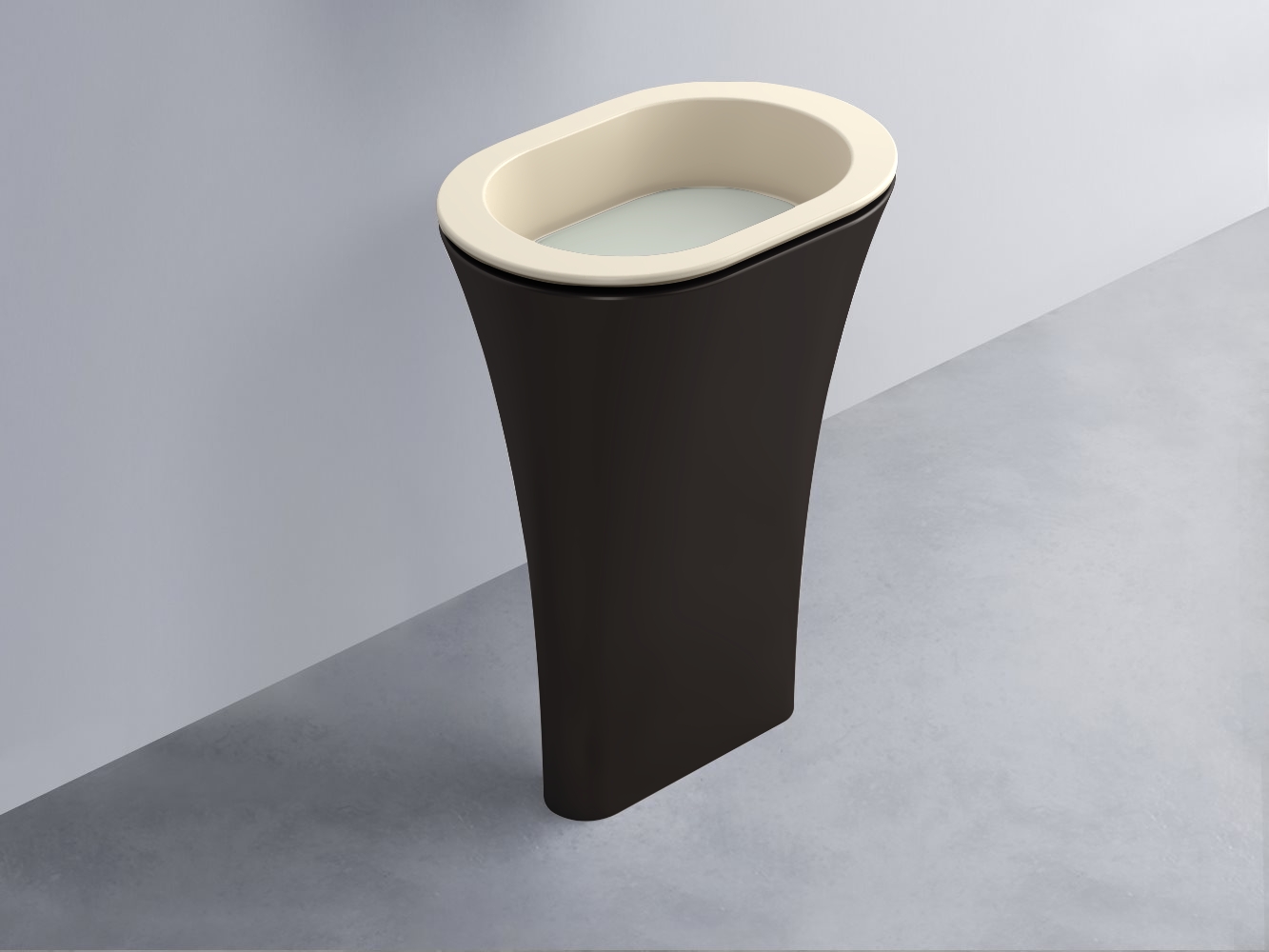 AMLA65-LN+AMPILO-PM+AMCOLO-LV Раковина Amedeo Ovale отдельностоящая cielo Enjoy + Amedeo Ceramica Cielo