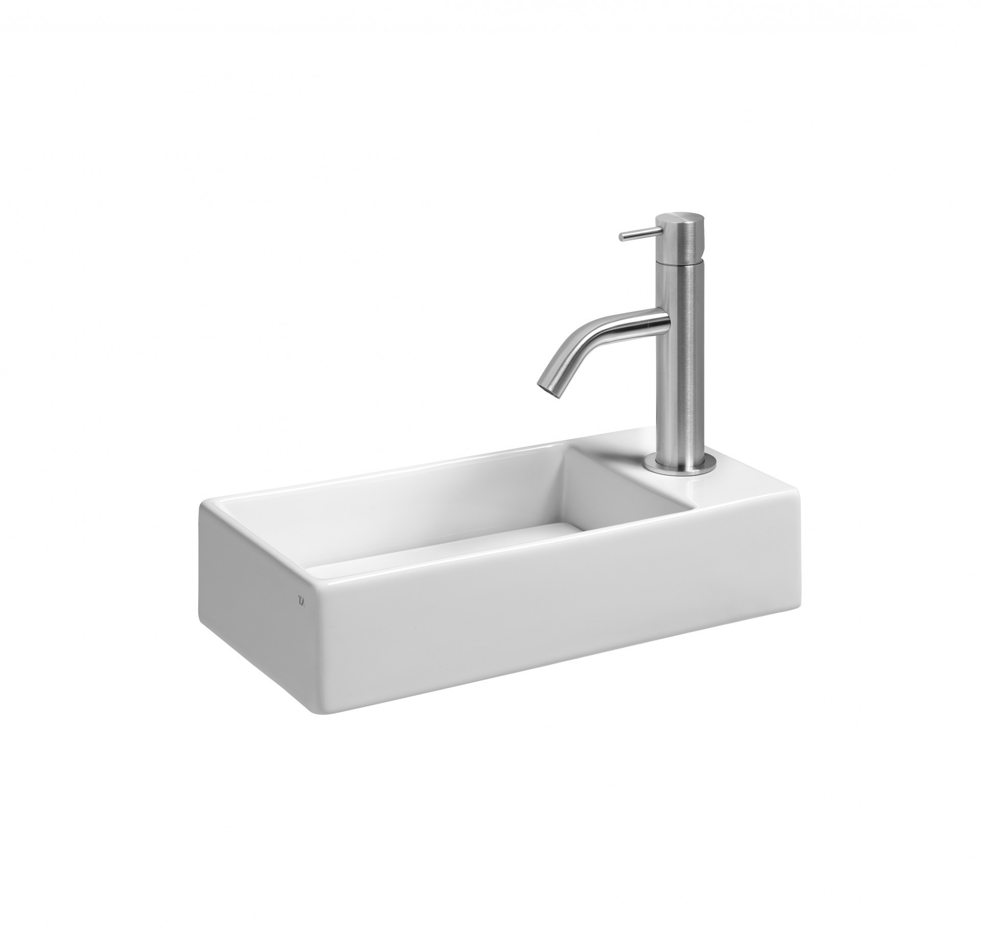 L319T0R1V2.100 Подвесная раковина прямоугольная A. e T. Italia ACQUAFREDDA Белый глянцевый AeT ITALIA