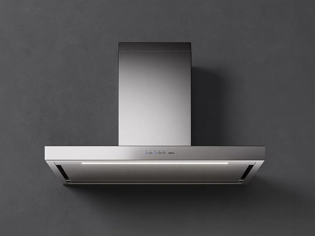 Вытяжка из нержавеющей стали со встроенным настенным освещением Falmec дизайн ARCH-00100765 - Вид №1