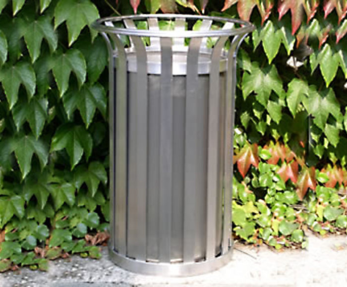 ORBK041.01.01-MS.MS ОРБИТА Корона 1, урна уличная LAB.Space  - Вид №1