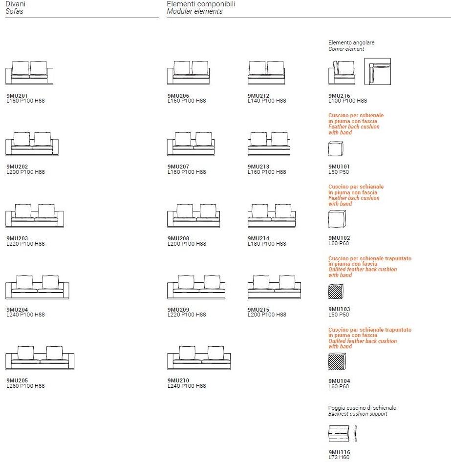 Marelli Угловой диван в ткани sun-id-1442623 - Вид №8
