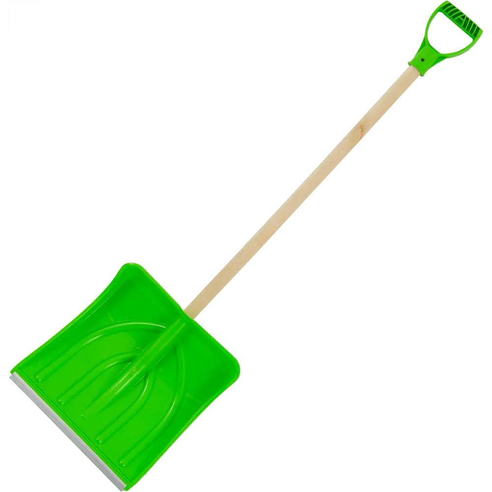 Снеговая лопата ПАВЛОВСКАЯ ЗАРЯ с пластиковой ручкой 38×38 см 82362588 STLM-0025494