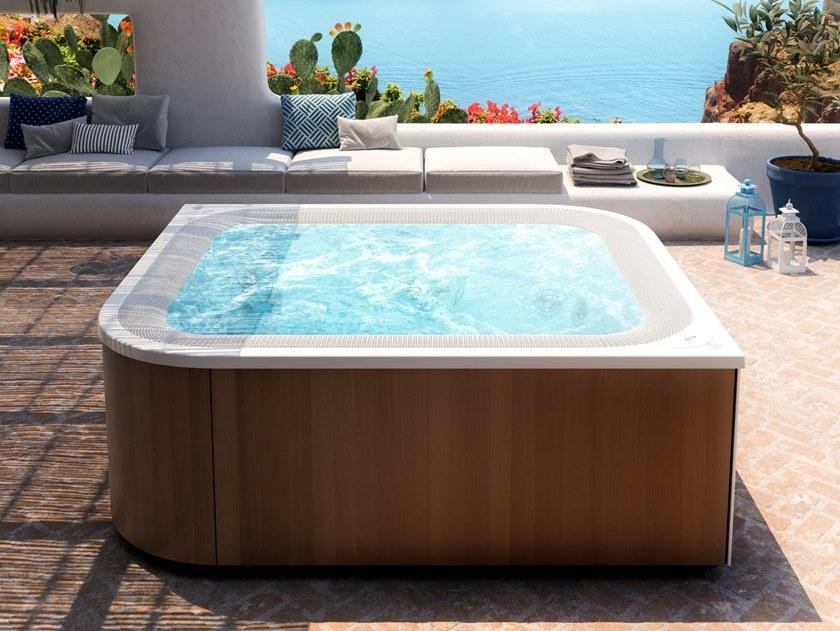 Jacuzzi® Прямоугольный акриловый мини-бассейн с гидромассажем для улицы sun-id-1481933 - Вид №1