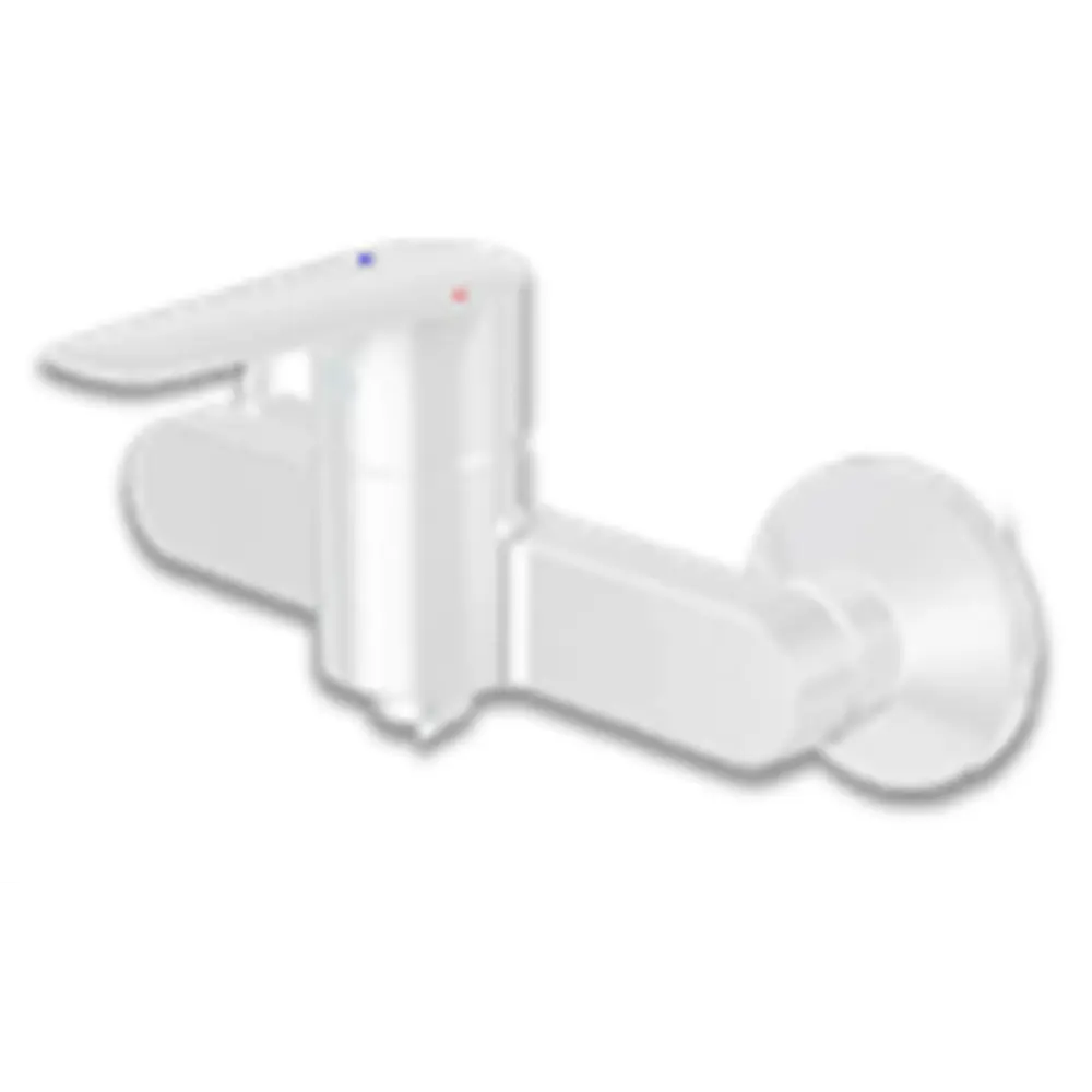 Смеситель для душа Damixa Willow 212000200LM однорычажный цвет белый STLM-2107932