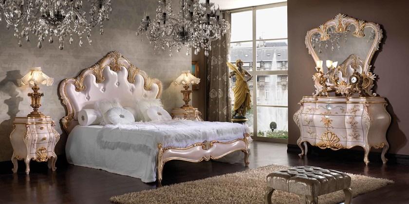 Arvestyle Округлая прикроватная тумба из массива дерева с ящиками Marie claire Br-2053 - Вид №3