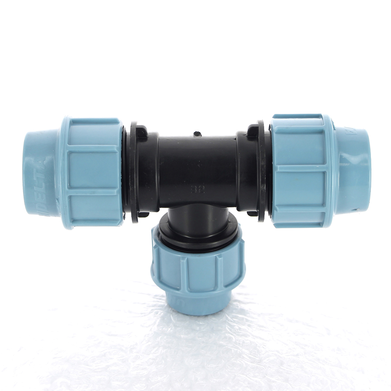 Тройник обжим для труб ПНД UNIDELTA 32 1005032000