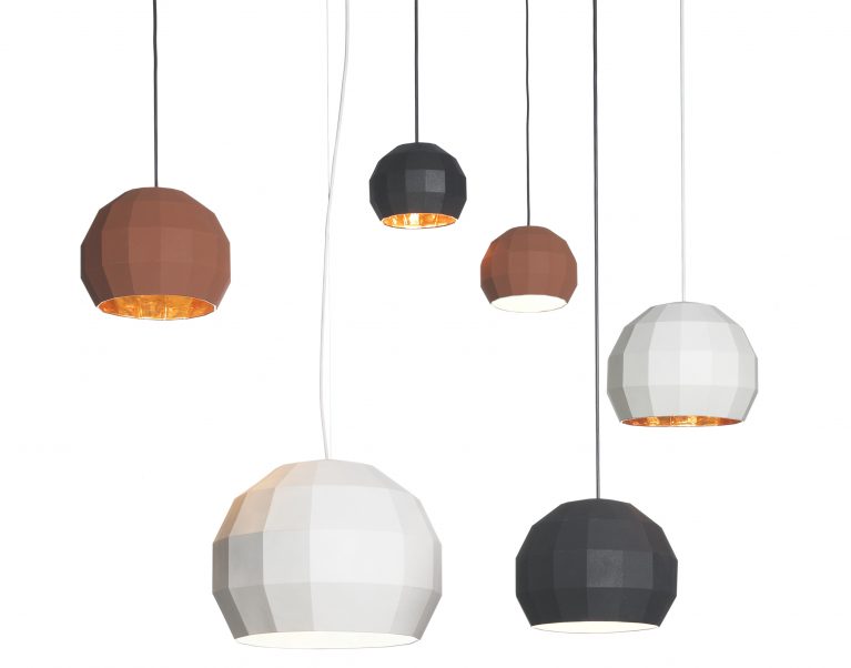 094419 Подвесной светильник 26 бело-золотой Marset Scotch Club 