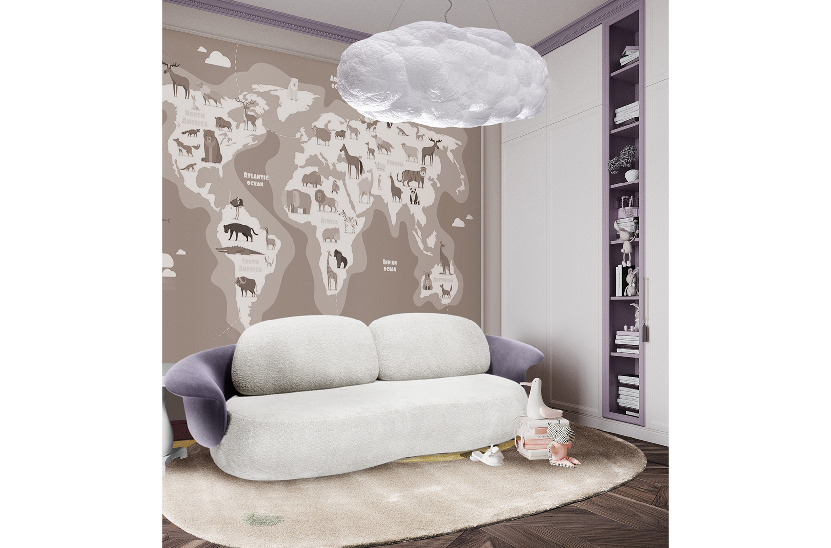 CIST424 Диваны детские Льюис Circu  - Вид №12