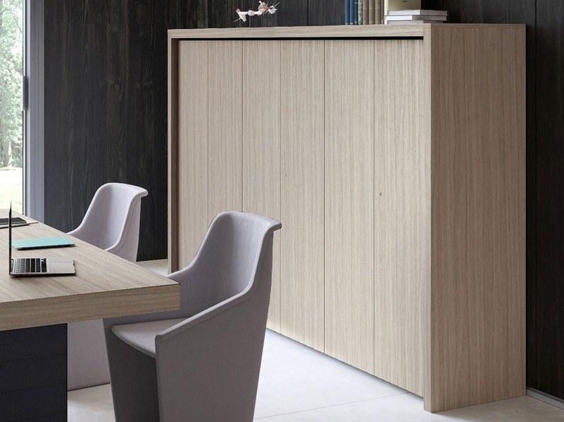 Las Mobili Офисный шкаф в современном стиле с распашными дверцами Jera sun-id-1410417 - Вид №2