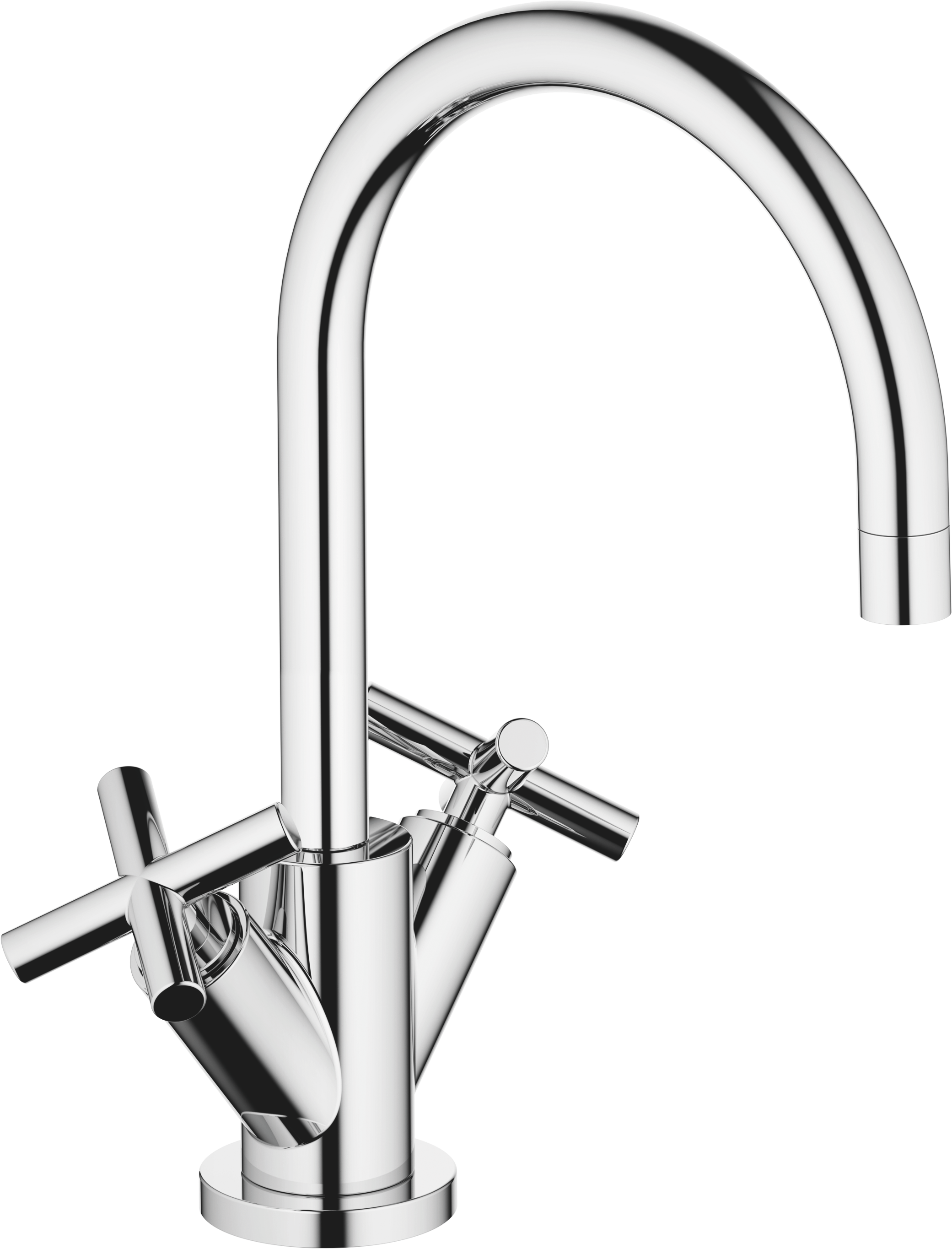 TARA Смеситель для раковины, на одно отверстие, со сливным клапаном - Хром 22513892-00