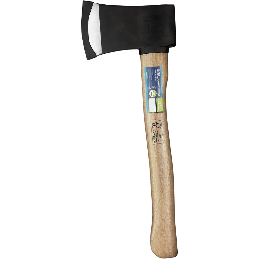 Топор Vertextools с деревянной рукояткой для профессиональной работы с древесиной 89359976 STLM-1522606