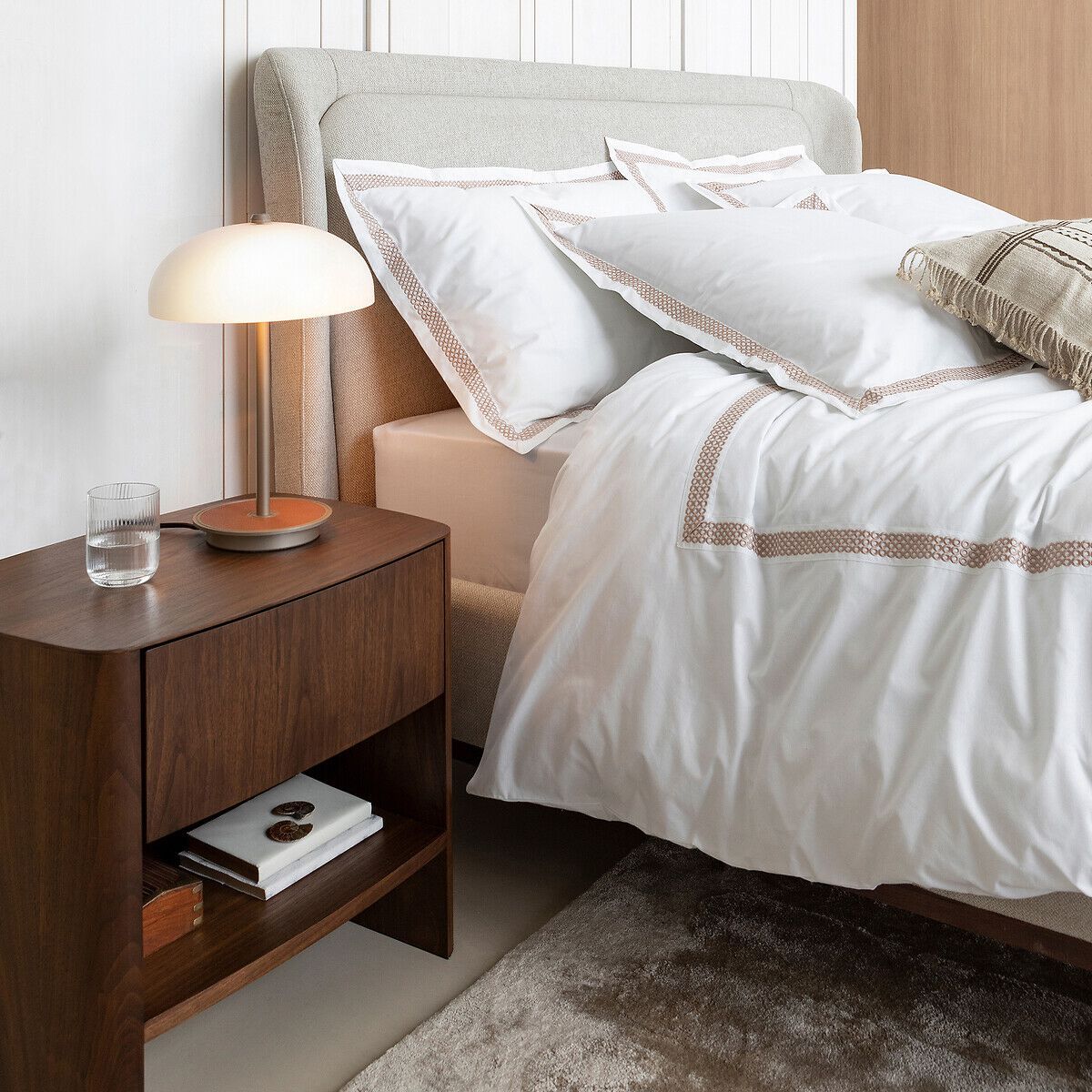 Деревянная прямоугольная тумбочка AMPM WILLOW ARCH-00001246 - Вид №3