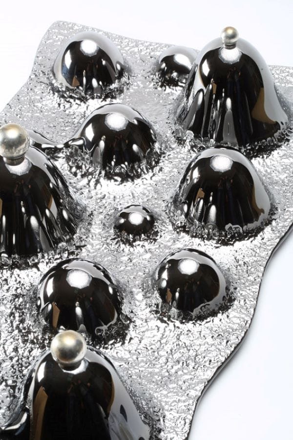 Стеклянные центральные элементы PlusObject LIQUID METAL ARCH-00021456 - Вид №5