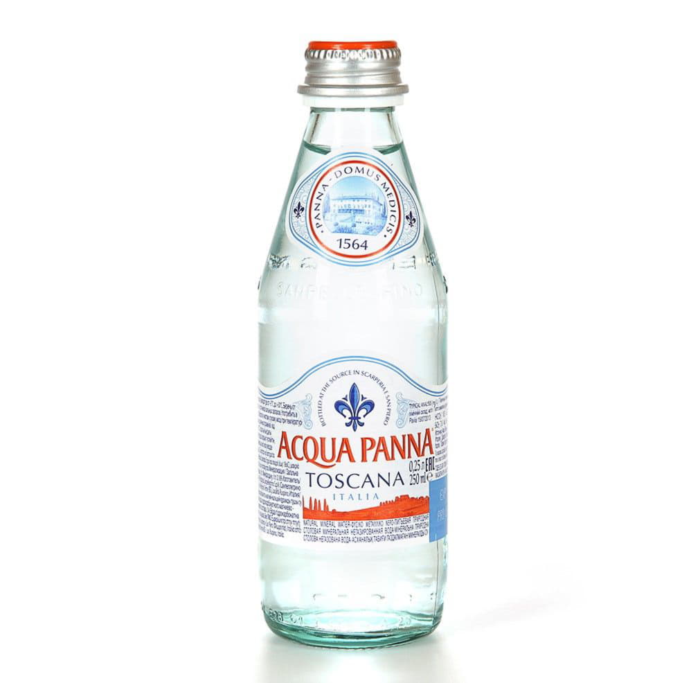 Вода минеральная Acqua Panna негазированная 0,25 л Santreyd 2017