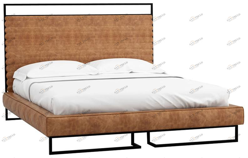 18293 Кровать с ортопедическим основанием 1.4 Loft Грейс Браун R-HOME 401727465h_Браун