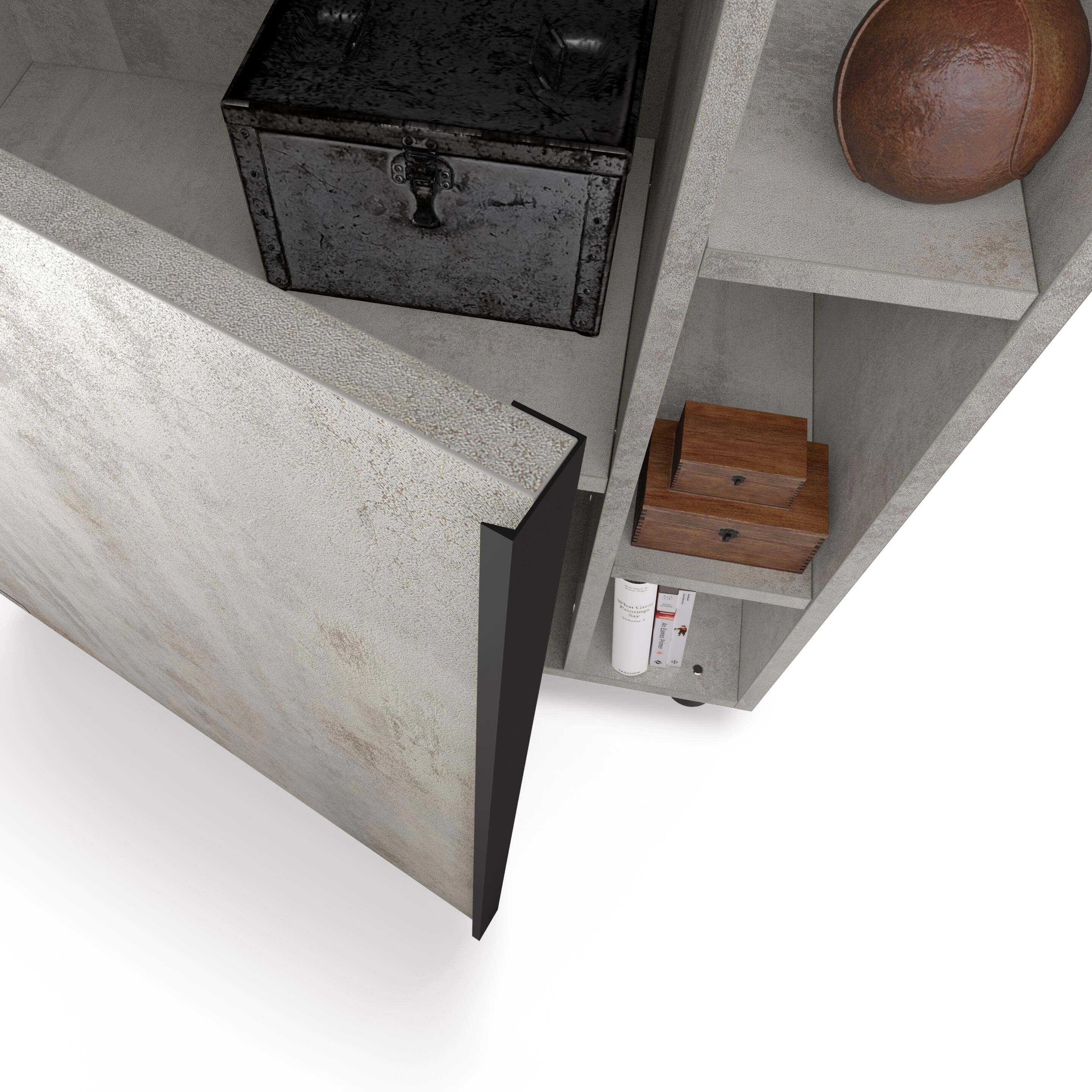 Настенный книжный шкаф из меламинированного материала Mobili Fiver ROMINA ARCH-00138664 - Вид №14