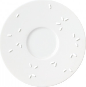 10582762 Sieger by Furstenberg Чашка для эспрессо закругл. с блюдцем Sieger by Furstenberg "Мой фарфор! Белый декор" 80мл Фарфор