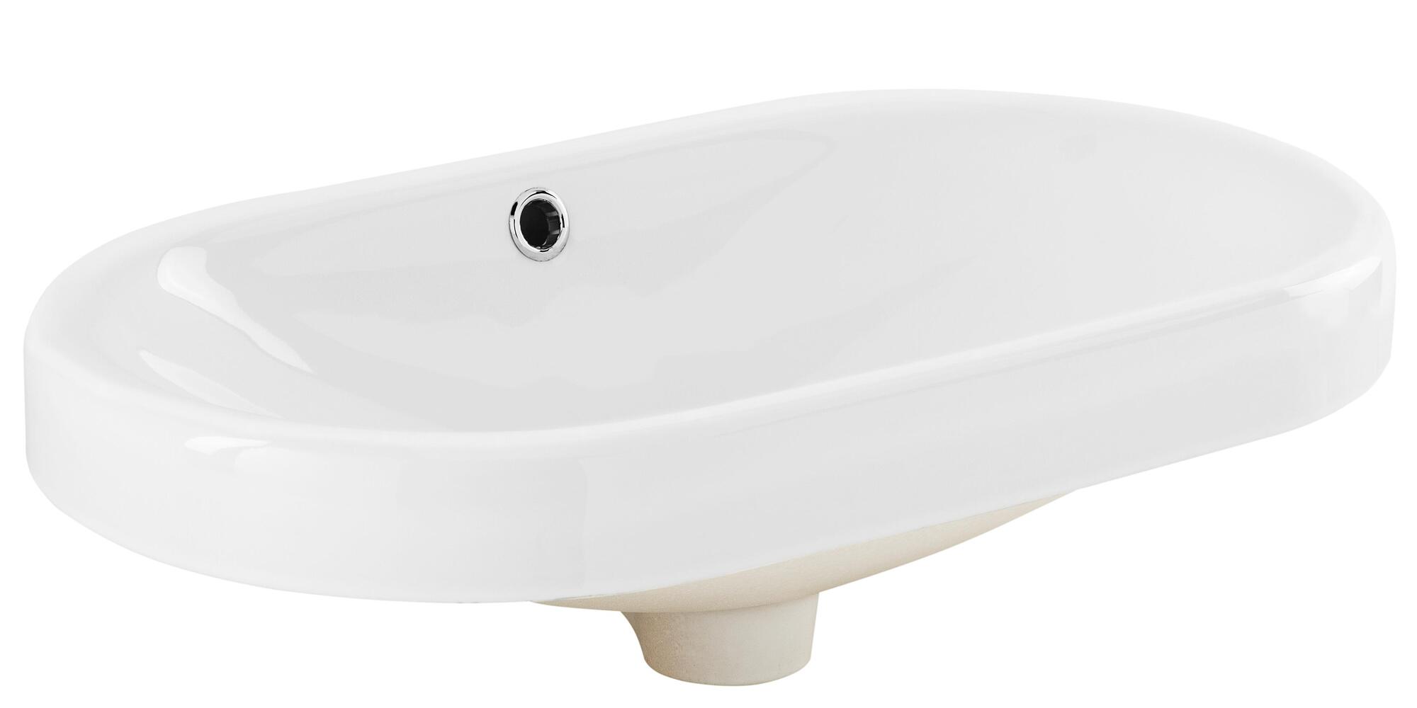 118890004 Накладная раковина под столешницу  овальная Sanindusa  - Вид №2