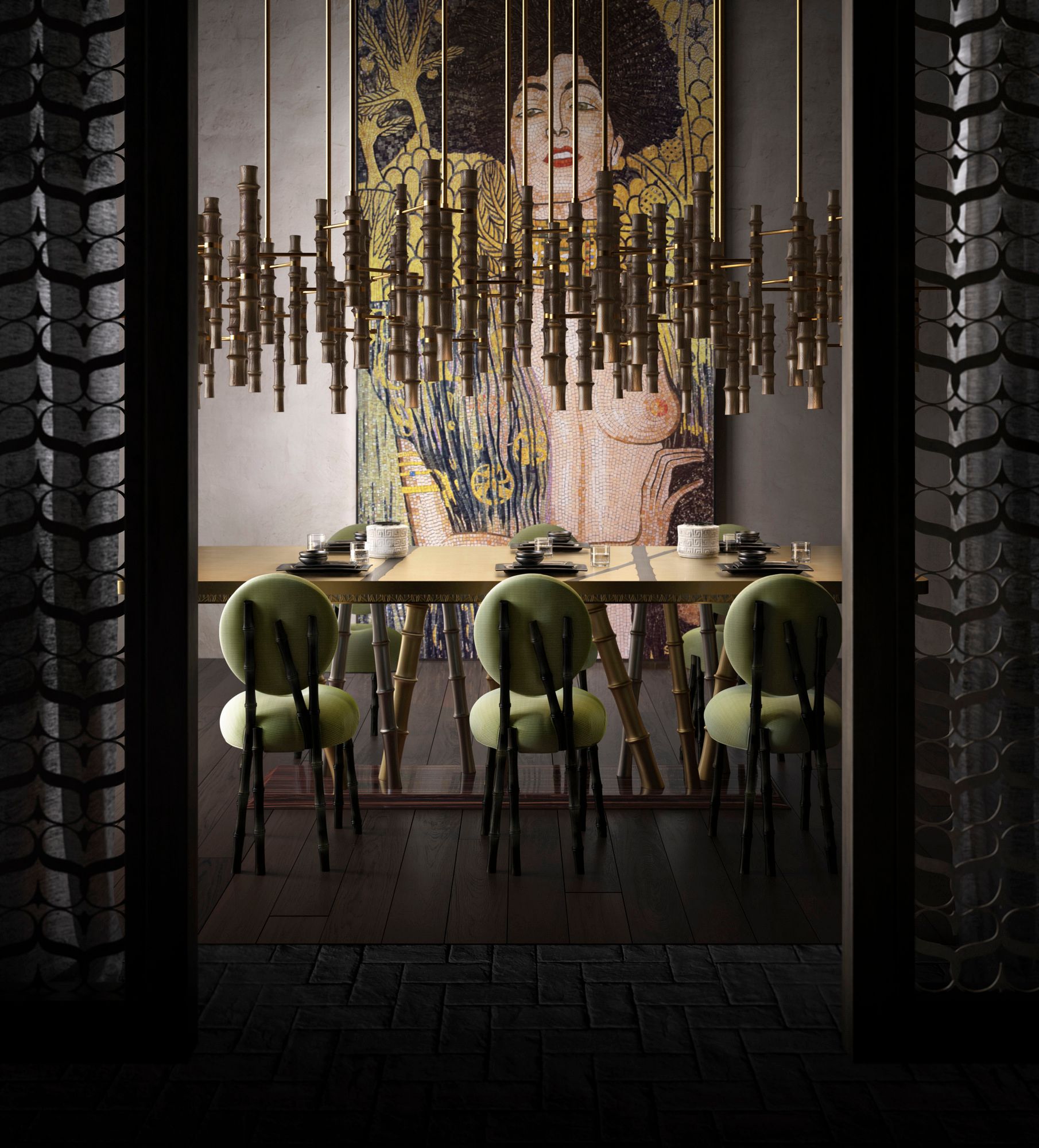 Металлический подвесной светильник Sicis Siam ARCH-00153103 - Вид №2