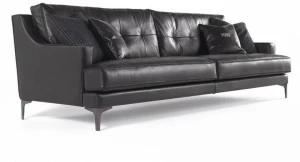 Gianfranco Ferré Home Стеганый 3-местный кожаный диван Clark