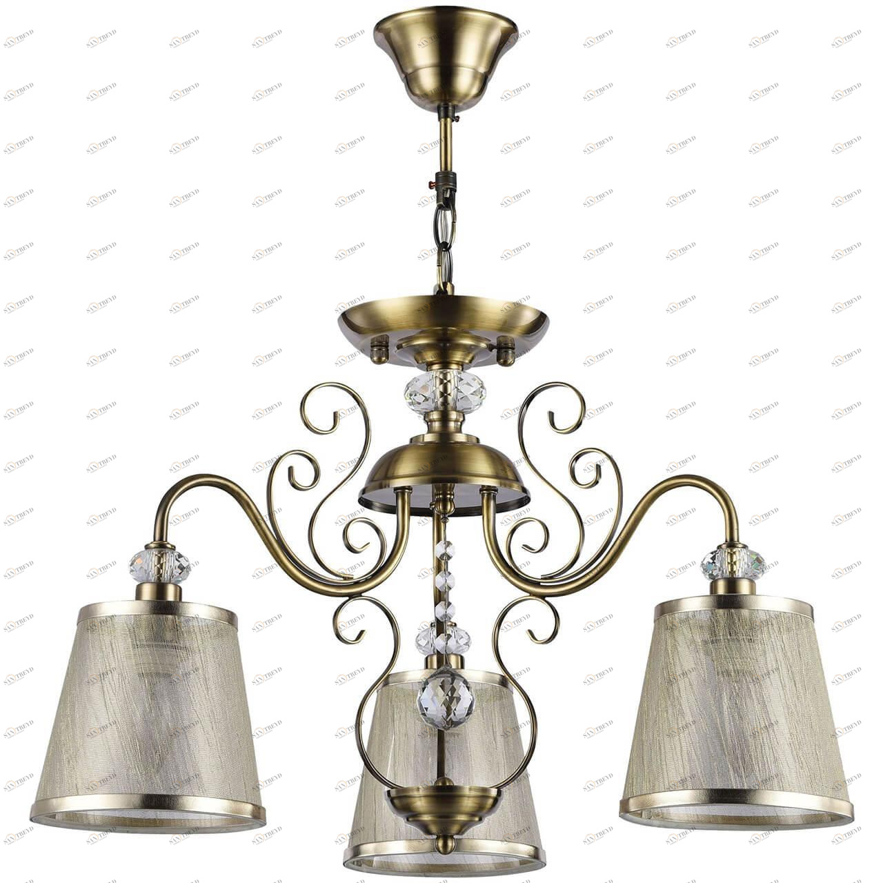 Подвесная люстра Freya Driana FR2405-PL-03-BZ FREYA DRIANA 186110 Бежевый 